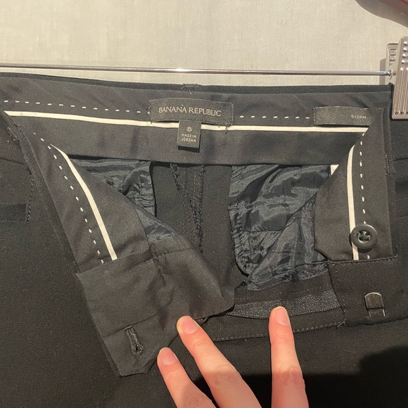 Banana Republic Sloan ankle pant in black - Picture 7 of 12